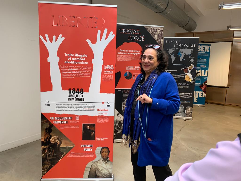 Exposition #cestnotrehistoire animée par la Fondation pour la Mémoire de l’esclavage